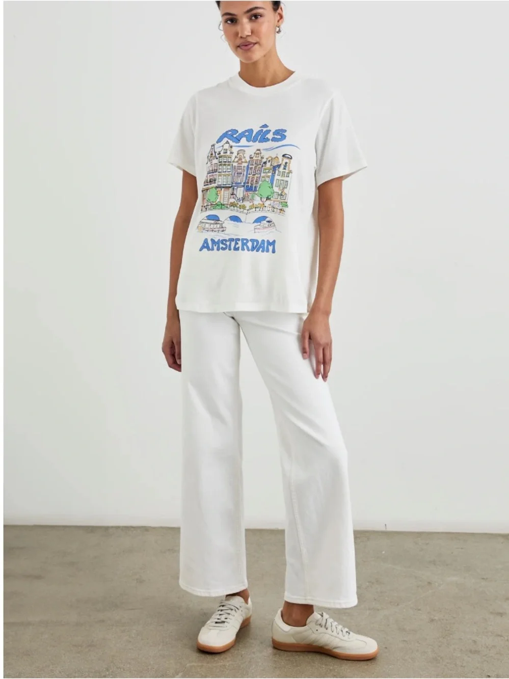 Rails Amsterdam Boyfriend T-Shirt - Picture 4 of 9
